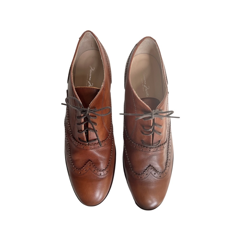 Massimo Matteo Leather Shoes. Wingtip, Made in Italy, size 11, EUC - Picture 6 of 12